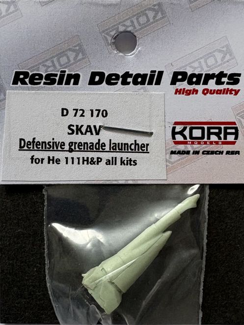 1/72 SKAV Defensive grenade launcher (for He 111)