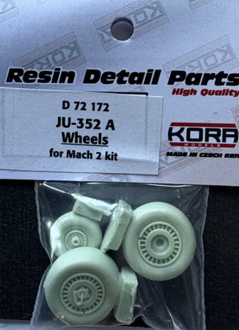 1/72 Wheels for Ju-352A (Mach 2)