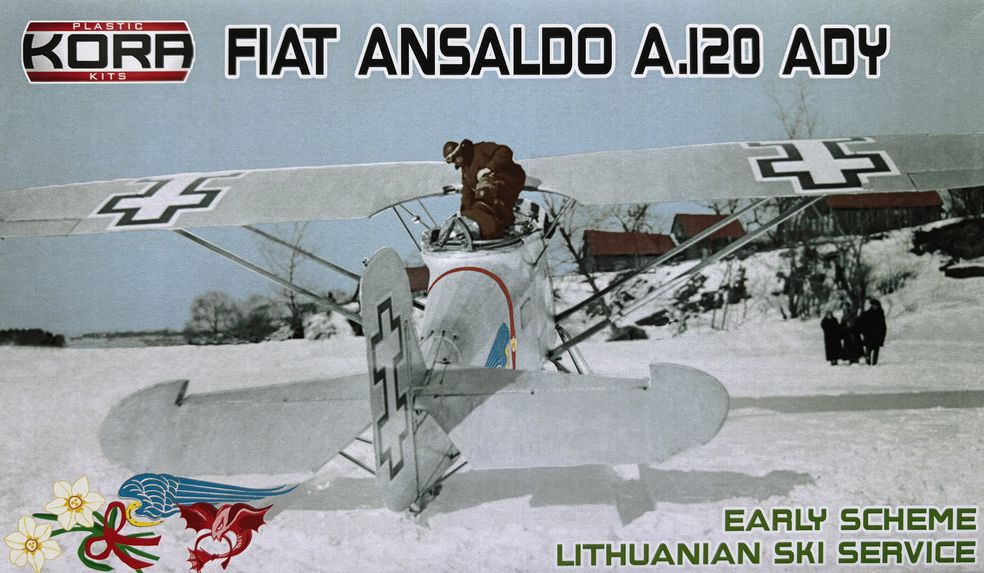 1/72 Fiat Ansaldo A.120 ADY (Lithuanian Ski Serv.)
