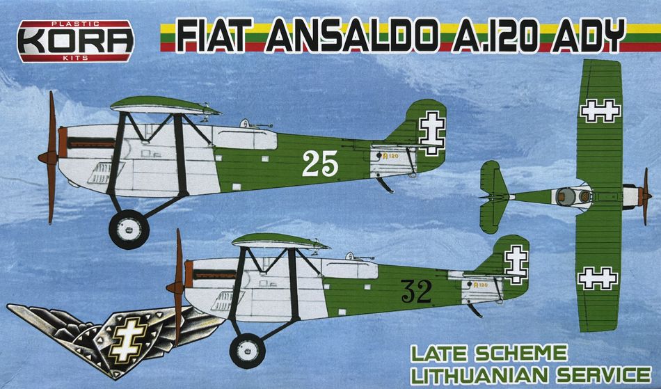 1/72 Fiat Ansaldo A.120 ADY (Lithuanian Late Ser.)
