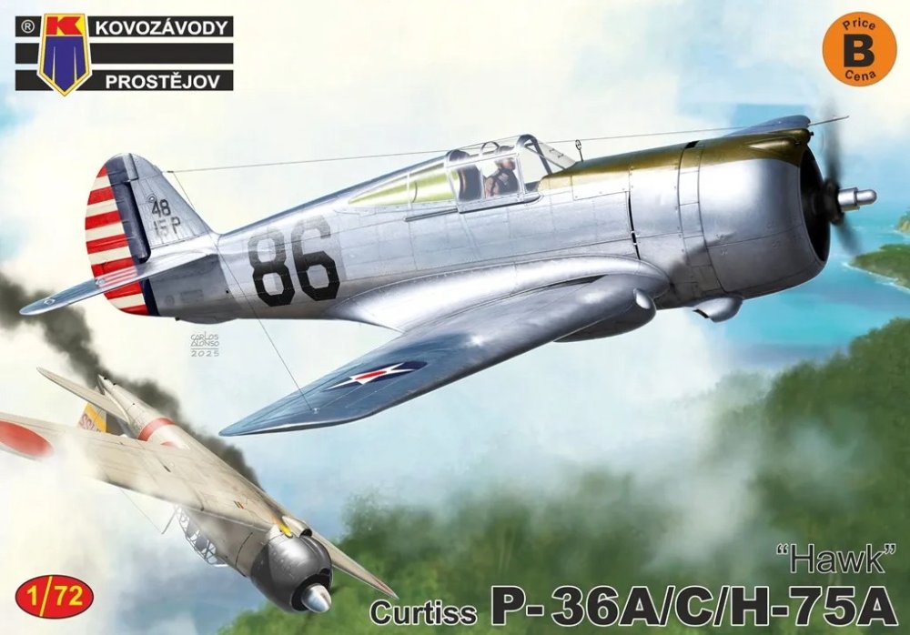 1/72 P-36A/C/H-75A 'Hawk' (4x camo)