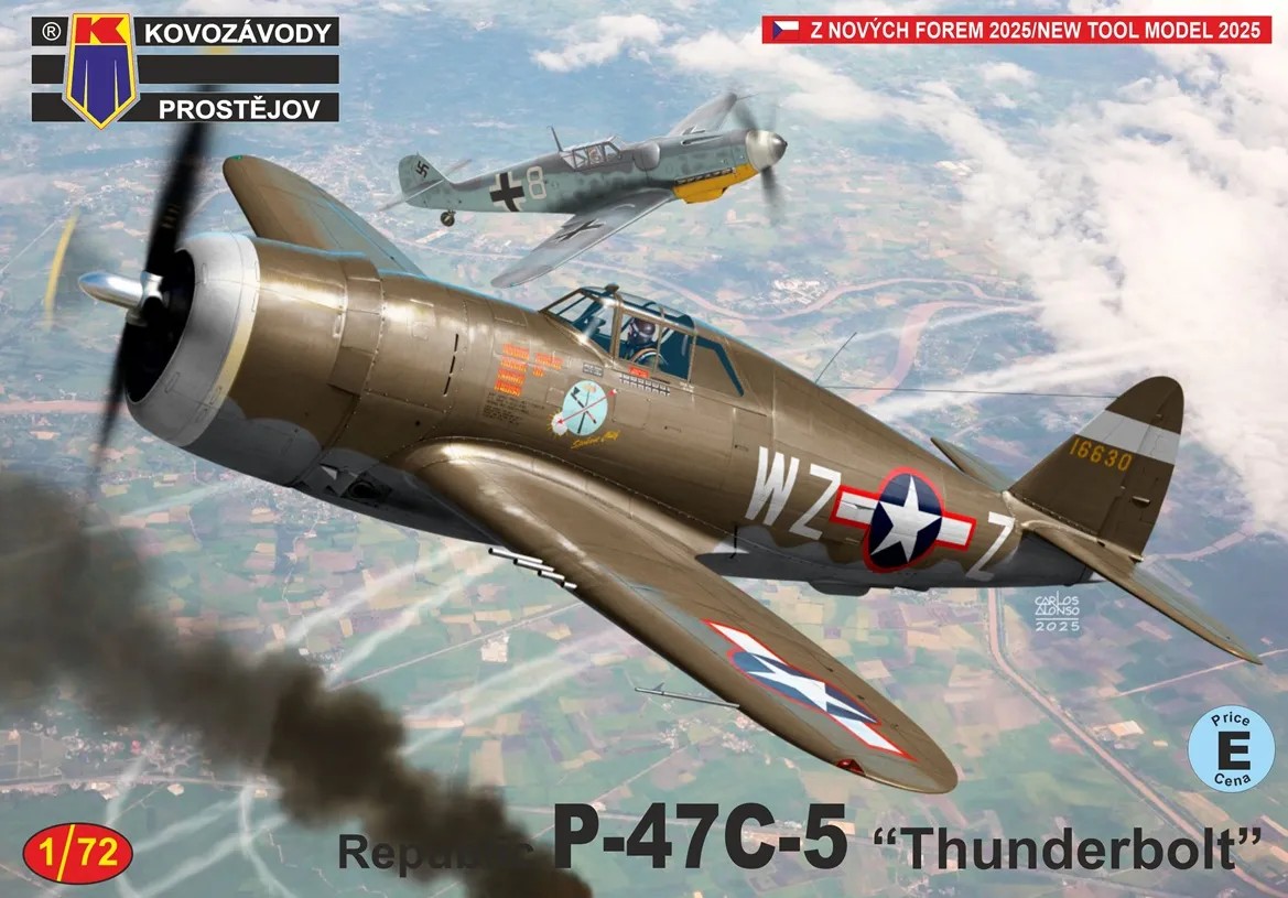 1/72 Republic P-47C-5 'Thunderbolt' (3x camo)