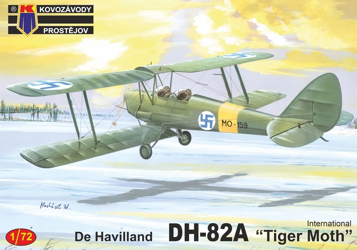 1/72 DH-82A 'Tiger Moth' (4x camo)