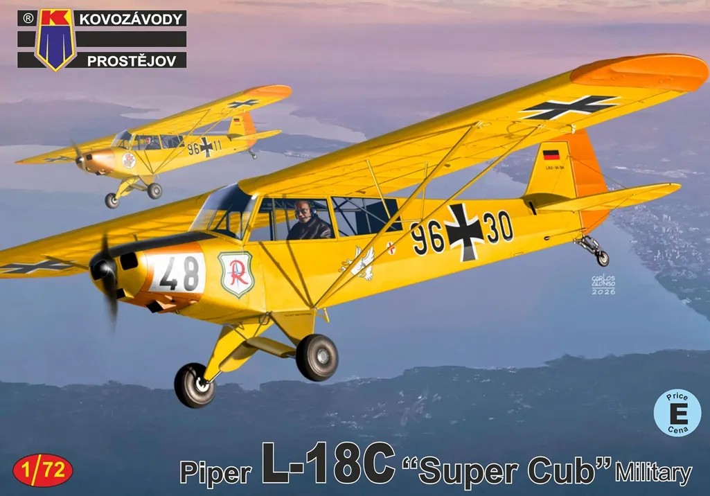 1/72 Piper L-18C 'Super Cub' Military (4x camo)