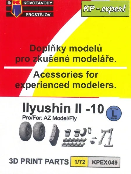 1/72 Ilyushin IL-10 3D parts (FLY/AZ)