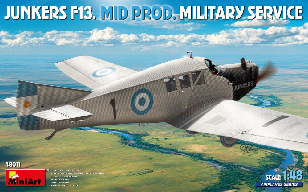 1/48 Junkers F13 Mid Prod. Military Service