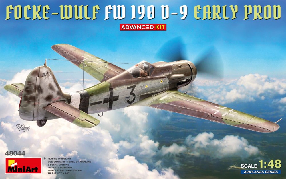 1/48 Focke-Wulf Fw 190D-9 Early (ADVANCED KIT)