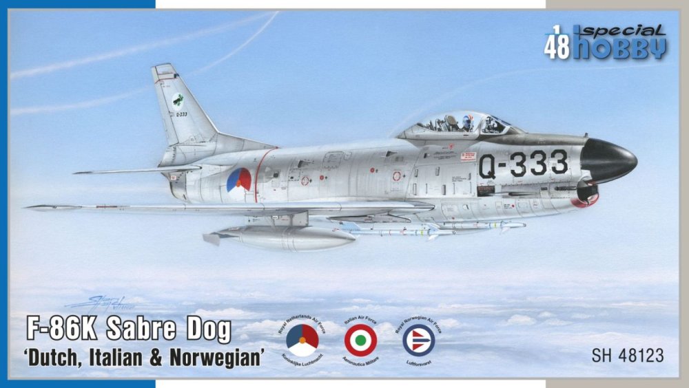 1/48 F-86K Sabre Dog 'Dutch, Italian & Norwegian'
