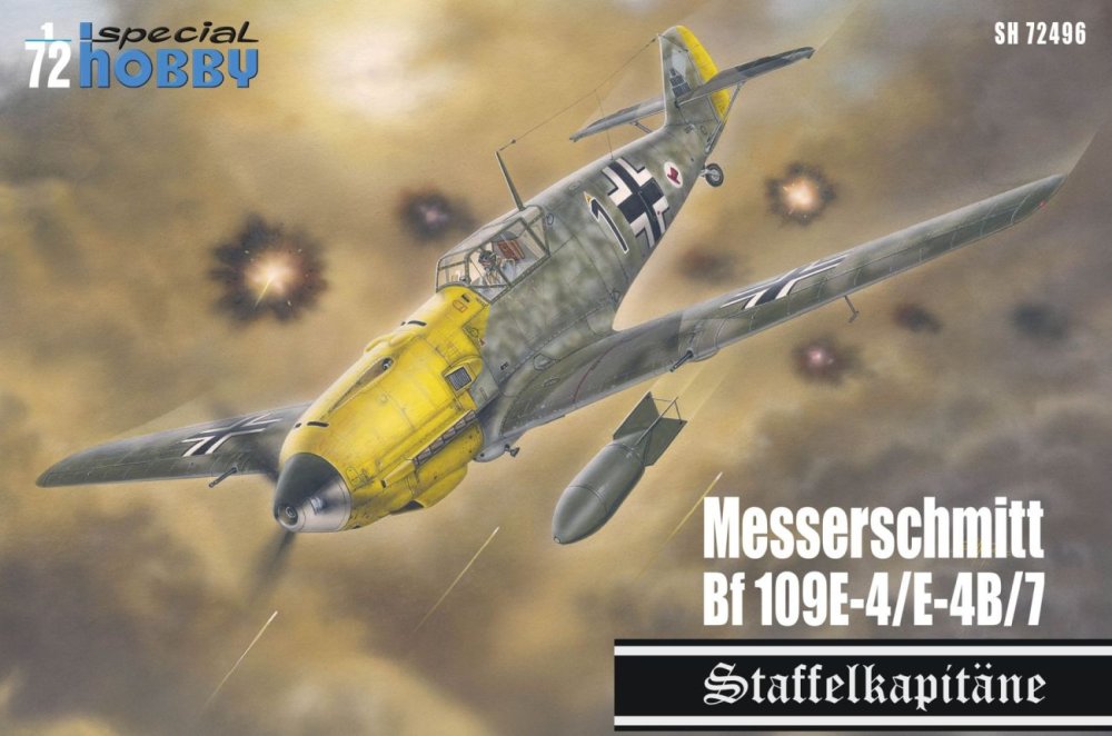 1/72 Bf 109E-4/E-4B/7 'Staffelkapitäne'
