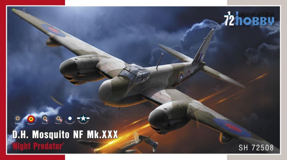 1/72 D.H. Mosquito NF Mk.XXX 'Night Predator'