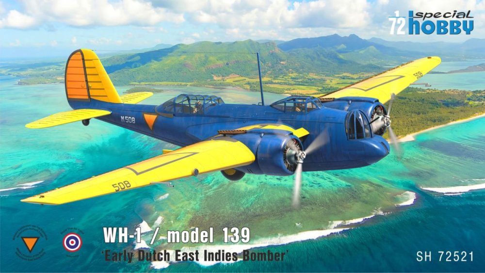 1/72 WH-1 mod.139 'Early Dutch East Indies Bomber'