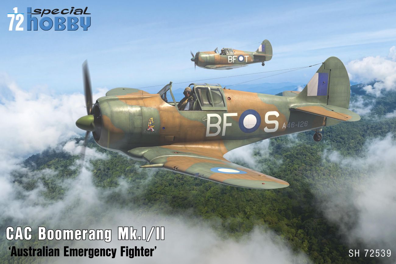 1/72 CAC Boomerang Mk.I/II Australian Emergency