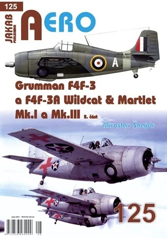 Publ. AERO - F4F-3&F4F-3A Wildcat (CZ text) Vol.2