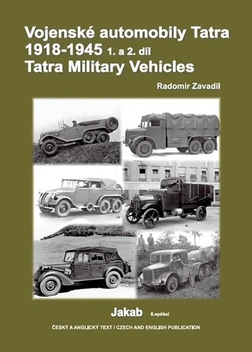 Publ. TATRA 1918-1945 Military Vehicles (CZ text)