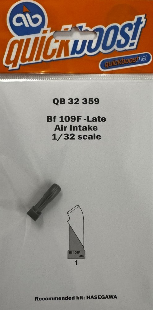 1/32 Bf 109F - late air intake (HAS)
