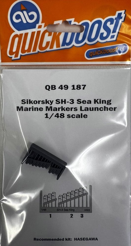 1/48 SH-3 Sea King marine markers launcher (HAS)