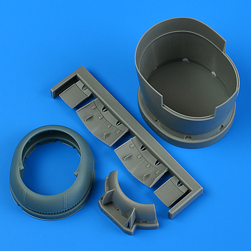 1/48 F6F-5 Hellcat cowling&cooling flaps opened