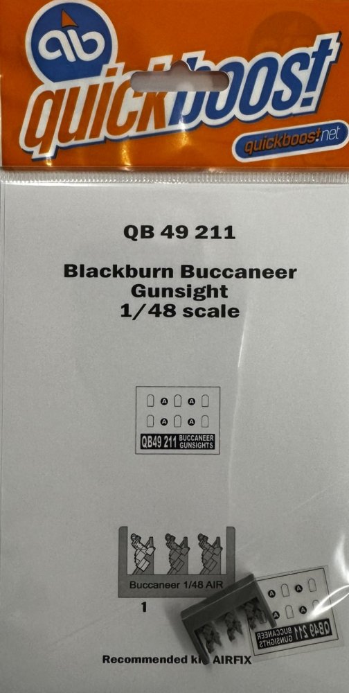 1/48 Blackburn Buccaneer gunsight (AIRFIX)
