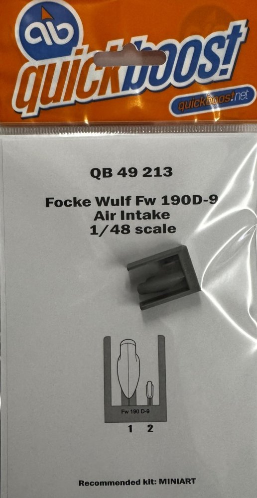 1/48 Fw 190D-9 air intake (MINA)