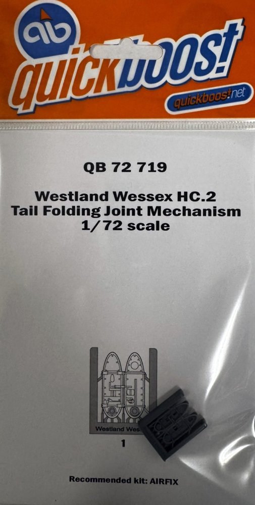 1/72 W.Wessex HC.2 tail folding joint mechanism