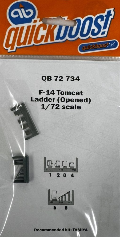 1/72 F-14 Tomcat ladder - opened (TAM)