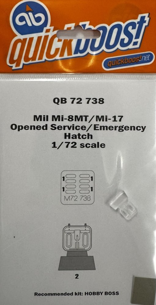 1/72 Mil Mi-8MT/Mi-17 opened service/emerg.hatch