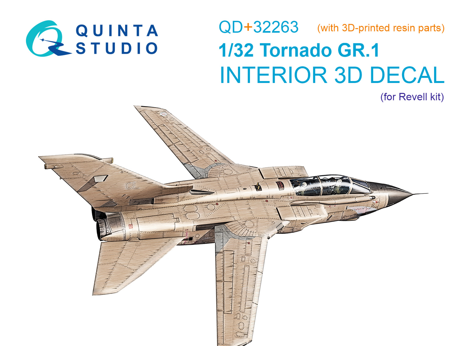 1/32 Tornado GR.1 3D-Print&col.Inter. (REV)