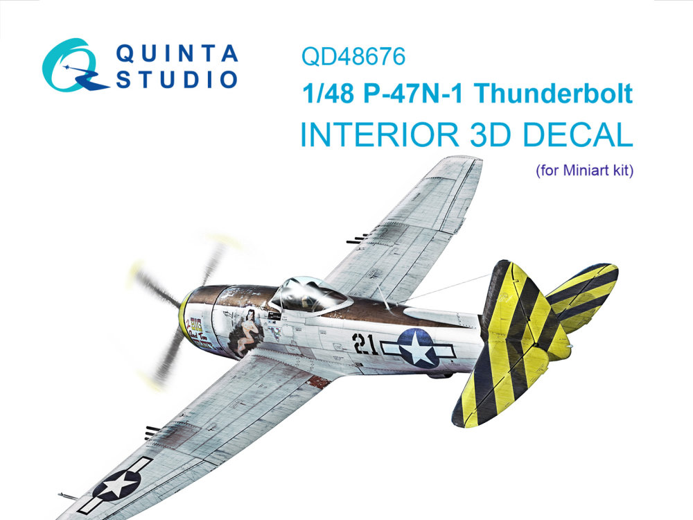 1/48 P-47N-1 Thunderbolt 3D-Print&col.Int.(MINA)