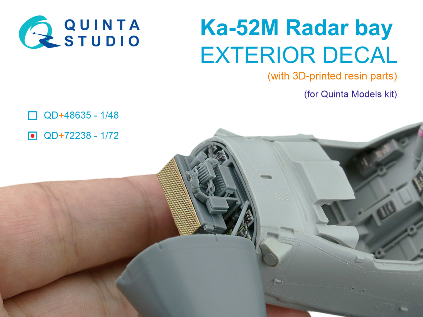 1/72 Ka-52M radar bay (QNT)