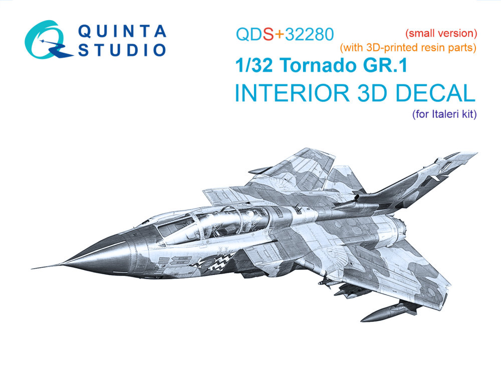 1/32 Tornado Gr.1 3D-Print&col.Int.(ITA) SMALL