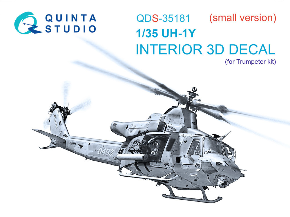 1/35 UH-1Y 3D-Print&col.Int.(TRUMP) SMALL
