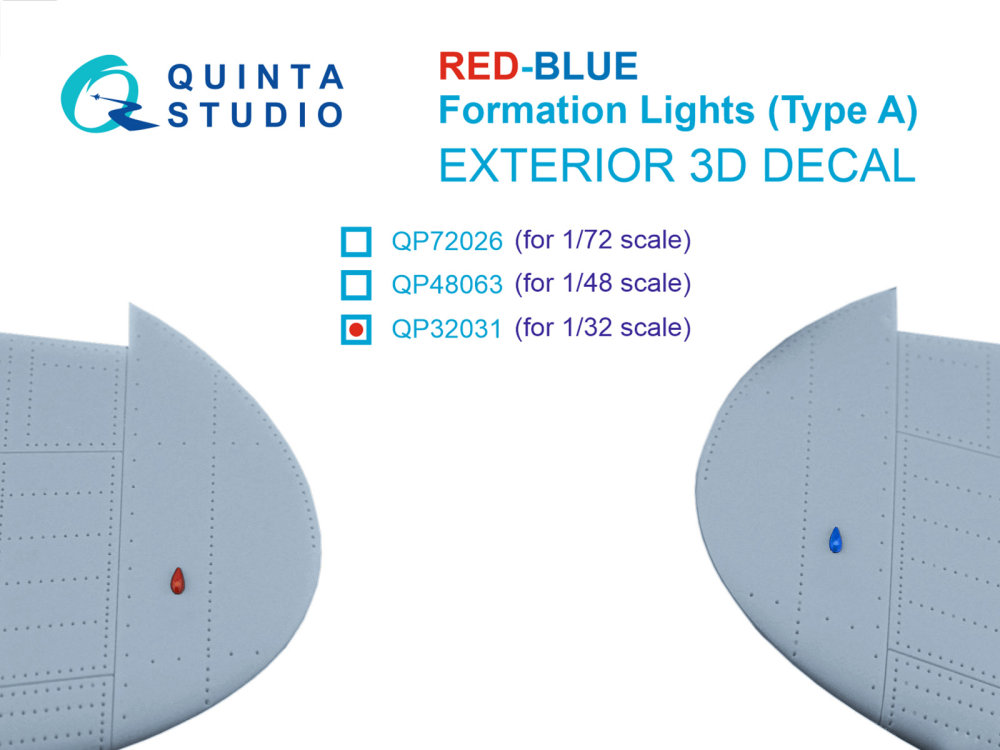 1/32 Red-Blue Formation Lights (Type A)