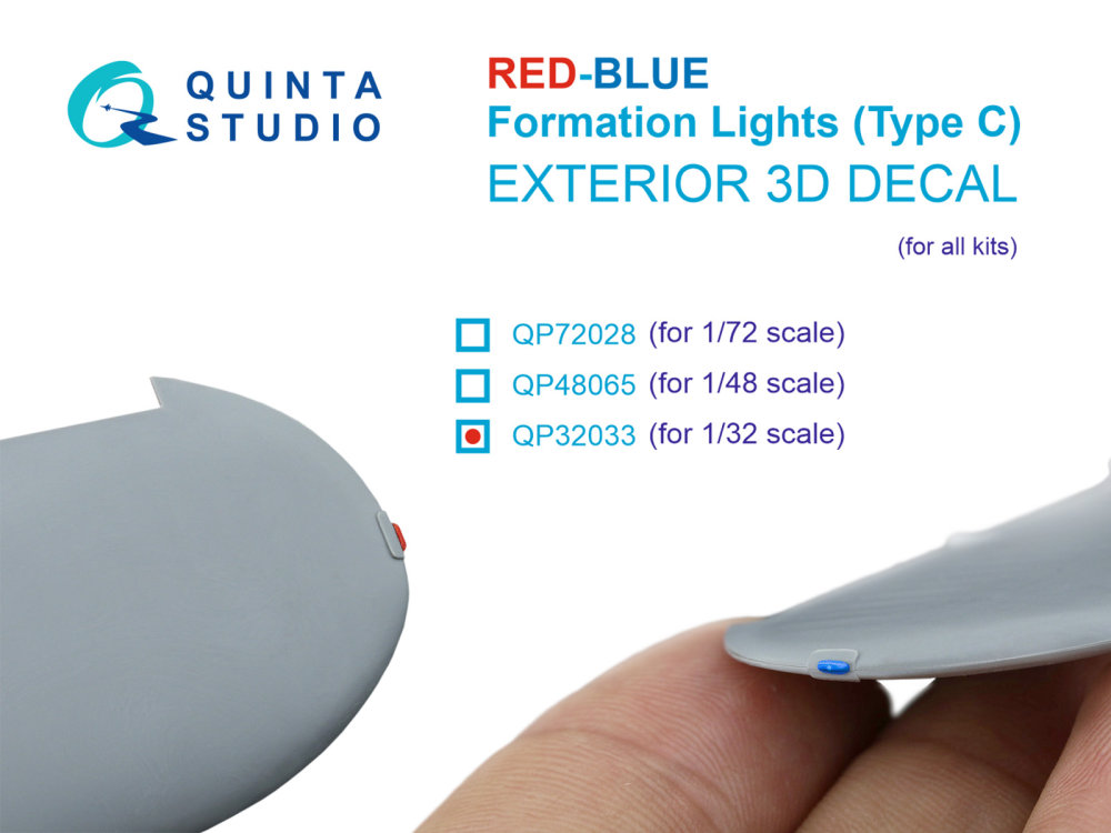1/32 Red-Blue Formation Lights (Type C) 