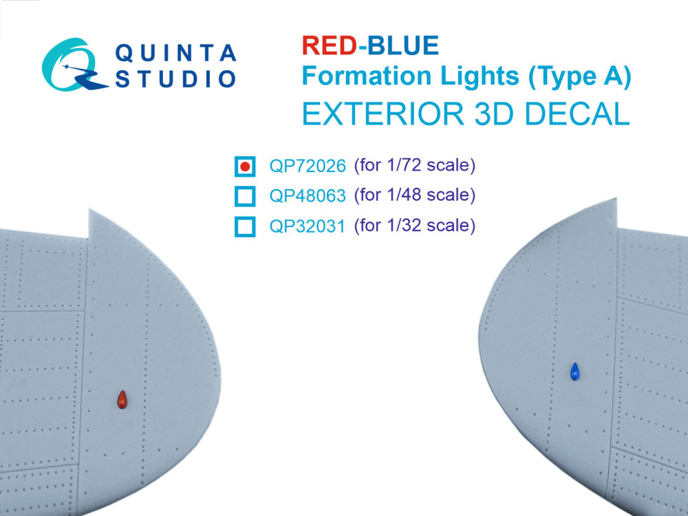 1/72 Red-Blue Formation Lights (Type A)