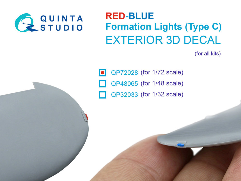 1/72 Red-Blue Formation Lights (Type C)