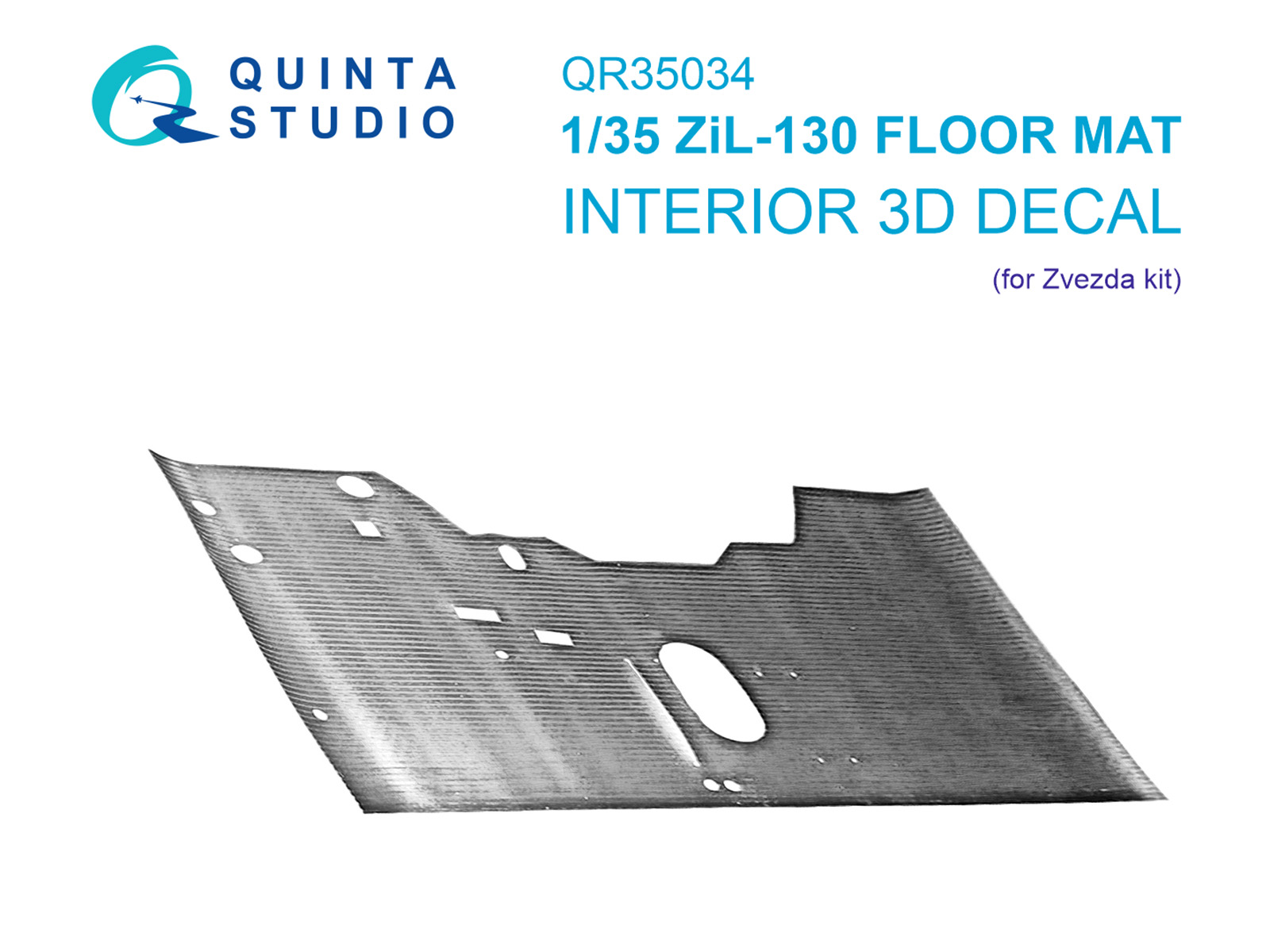 1/35 ZiL-130 floor mat (ZVE)