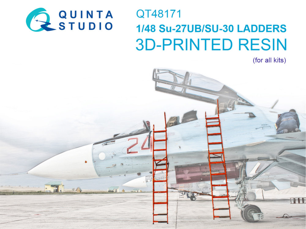 1/48 Crew Access Ladders for Su-27UB&Su-30 Family