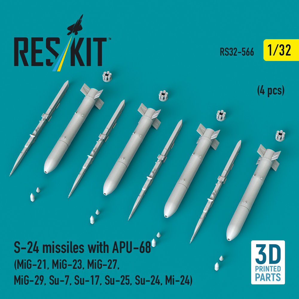 1/32 S-24 missiles with APU-68 (4 pcs.)