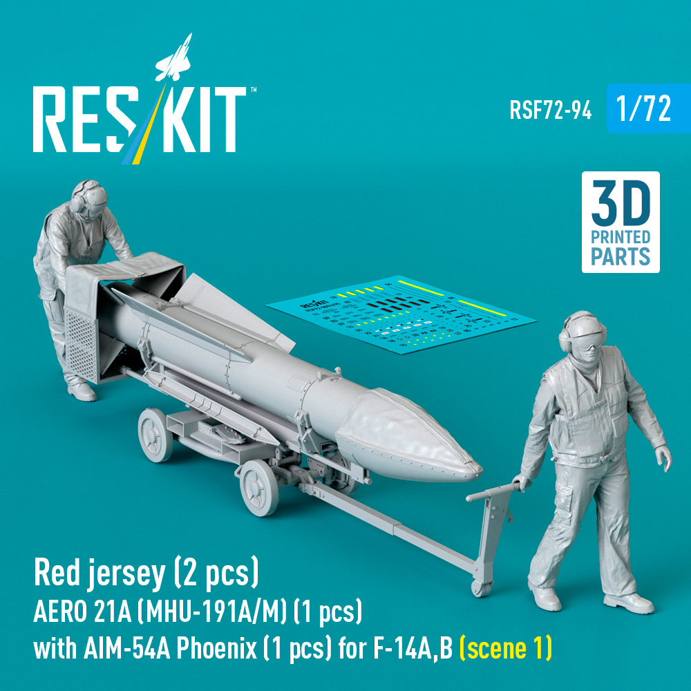 1/72 Red jersey (2 pcs.) AERO 21A (MHU-191A/M)