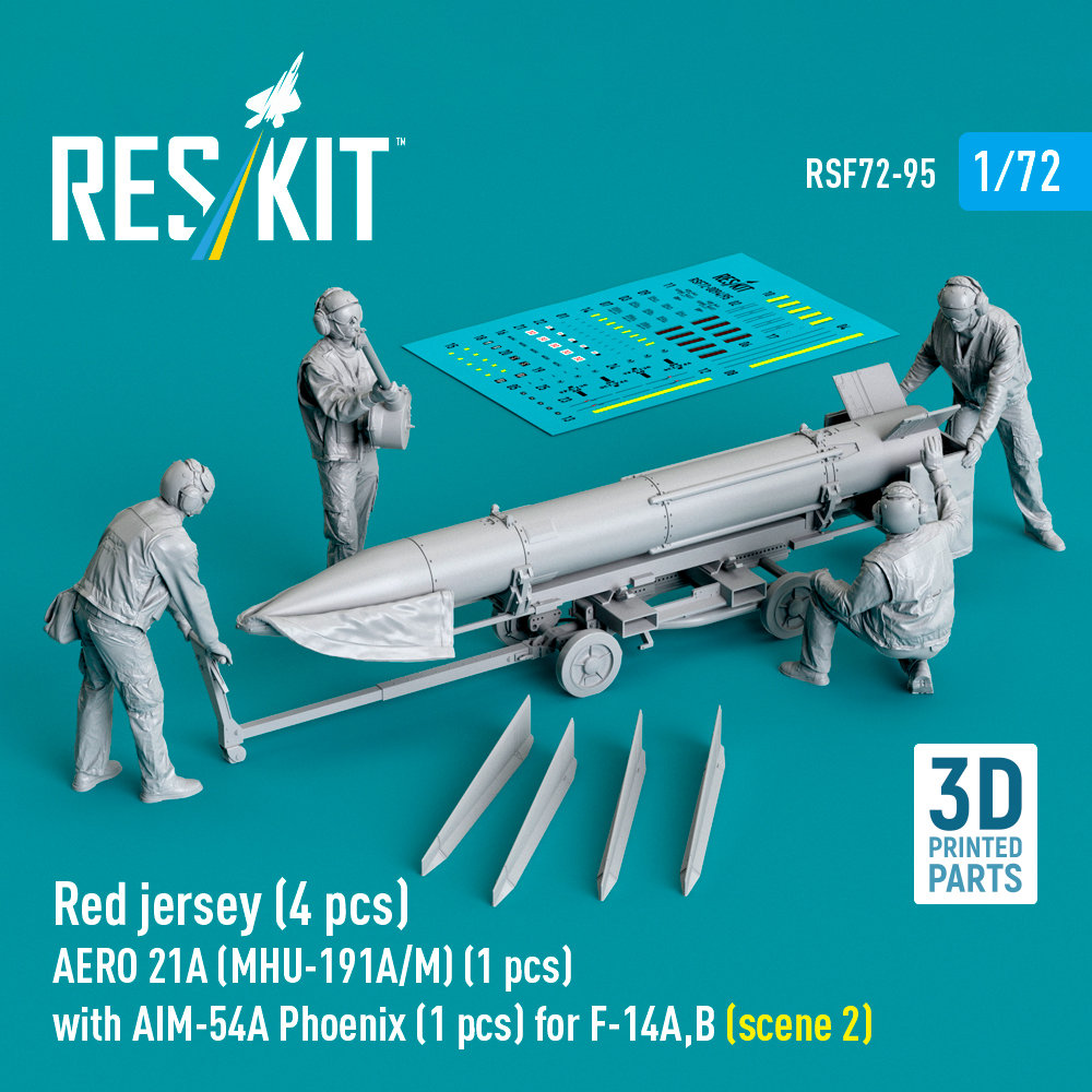 1/72 Red jersey (4 pcs.) AERO 21A (MHU-191A/M)