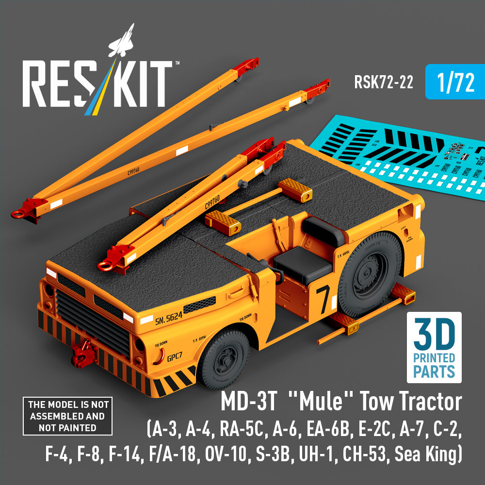 1/72 MD-3T 'Mule' Tow Tractor Early Version