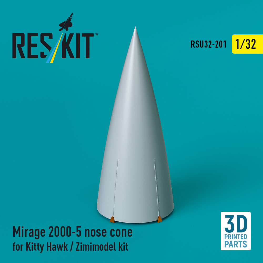 1/32 Mirage 2000-5 nose cone (KITTYH/ZIMMI)