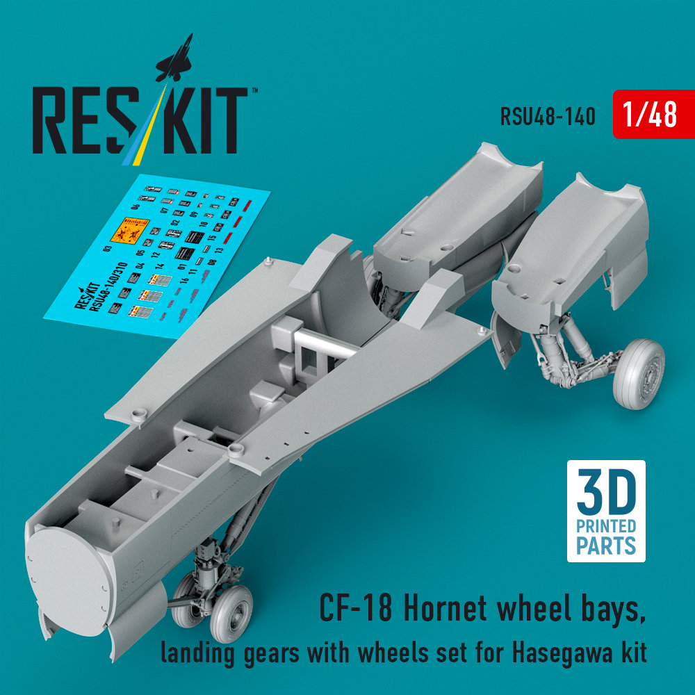 1/48 CF-18 Hornet - detail set (HAS)