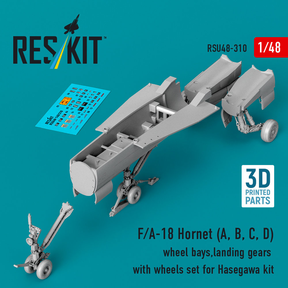 1/48 F/A-18 Hornet (A, B, C, D) detail set (HAS)