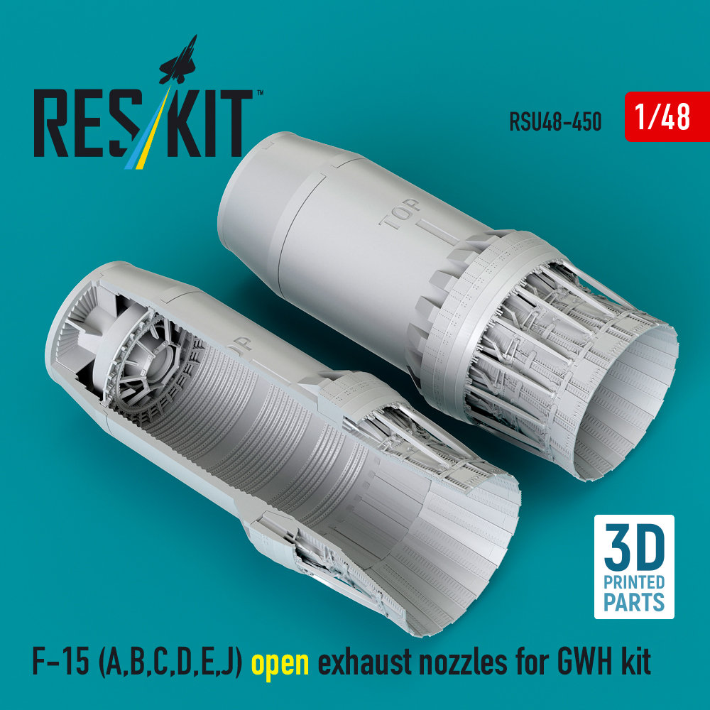 1/48 F-15 (A,B,C,D,E,J) open exh.nozzles (GWH) 