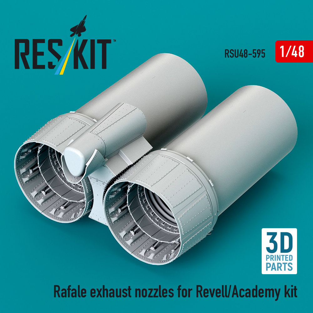 1/48 Rafale exh. nozzles (REV)