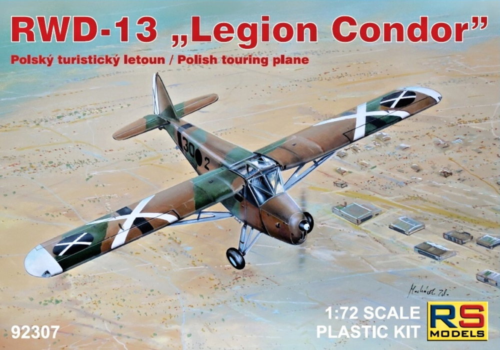 1/72 RWD-13 'Legion Condor' (4x camo)