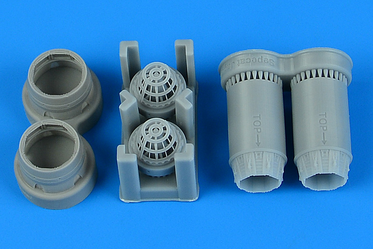 1/72 Sepecat Jaguar exhaust nozzles (HAS)