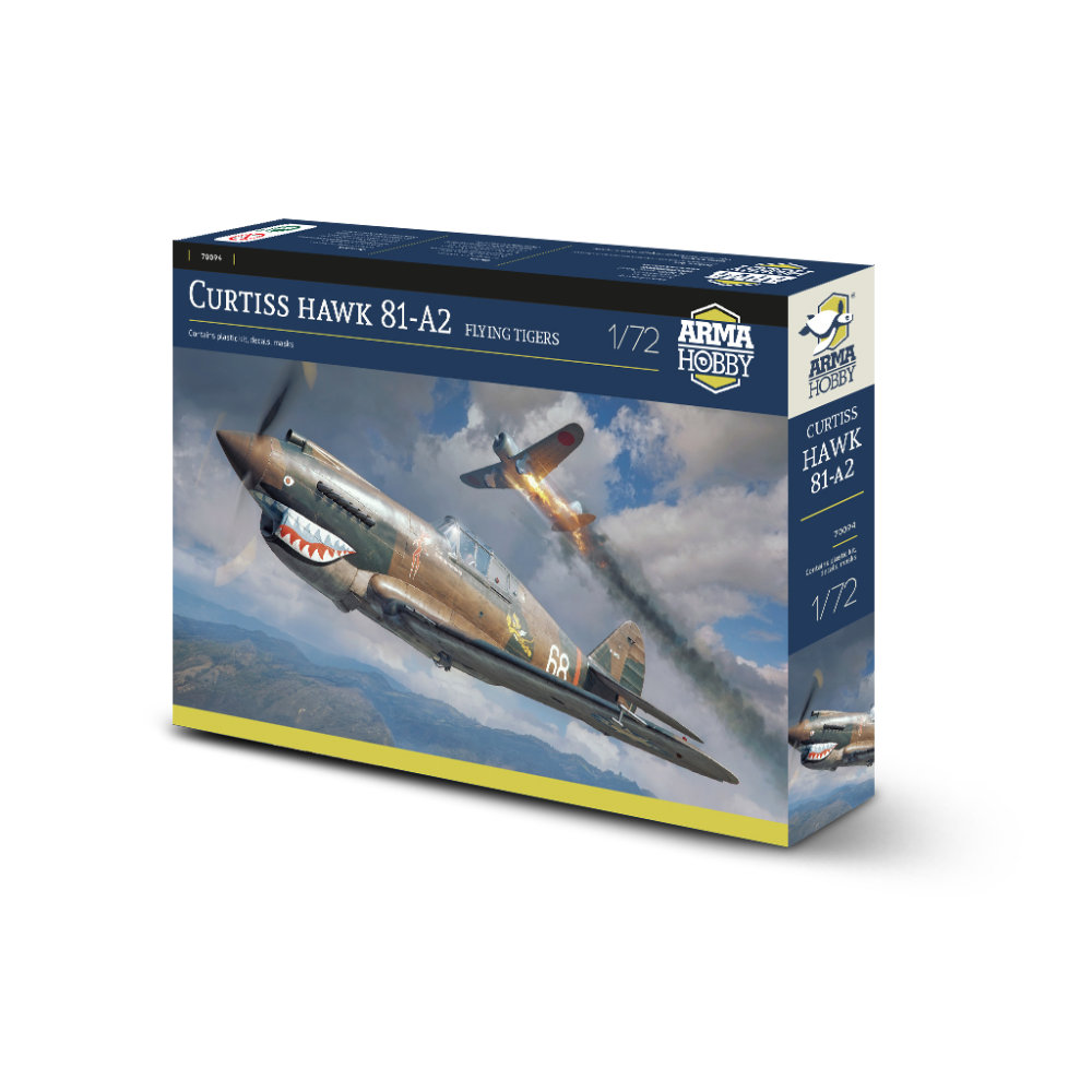 1/72 Curtiss Hawk 81-A2 (3x camo)