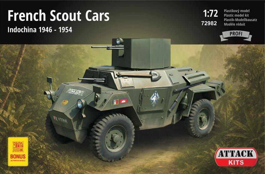 1/72 French Scout Car, Indochina 1946-1954 (PROFI)